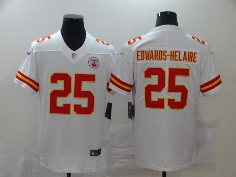 Men Kansas City Chiefs #25 Edwaros-helaire White 2020 Vapor Untouchable Limited Playe Nike NFL Jerseys->indianapolis colts->NFL Jersey